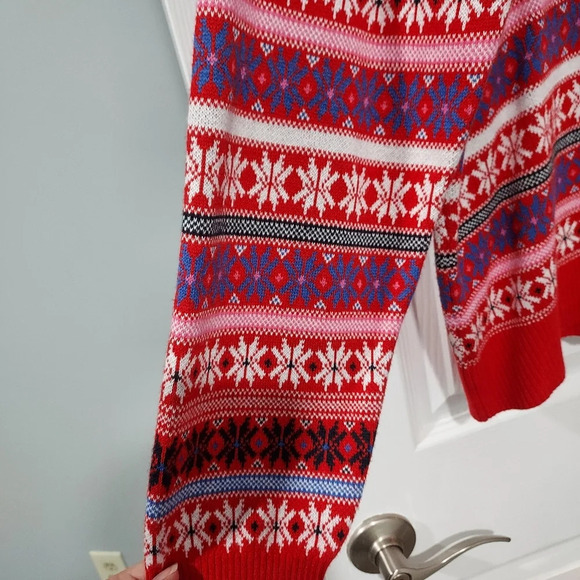 NWOT Lane Bryant Classic Button-Front Fair Isle Cardigan in Size 18/20 - Picture 6 of 12